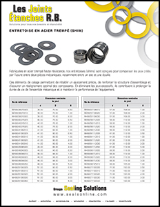 Miniature -  Entretoise en acier trempé (shim)
