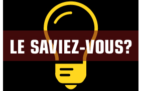 Le saviez-vous?