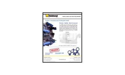 Custom manufactured & designed seals