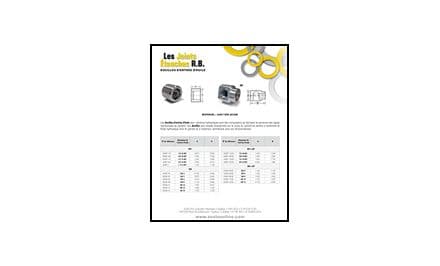 Douilles d'entrée d'huile